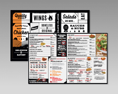 Planet Wings Takeout Menu