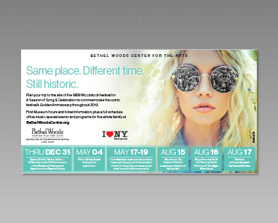 Bethel Woods Center For The Arts Event Advertising