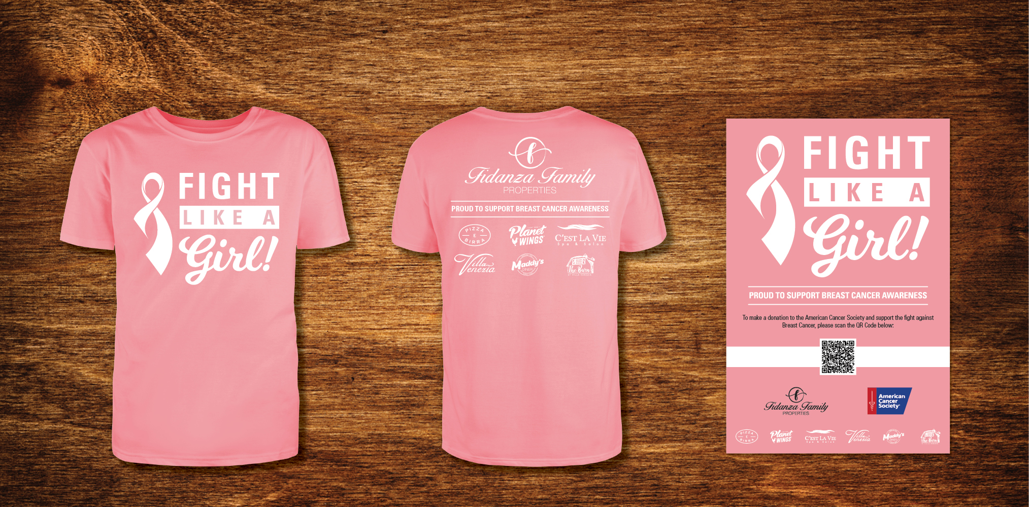 Fidanza Family Properties Fight Like a Girl Campaign Slide