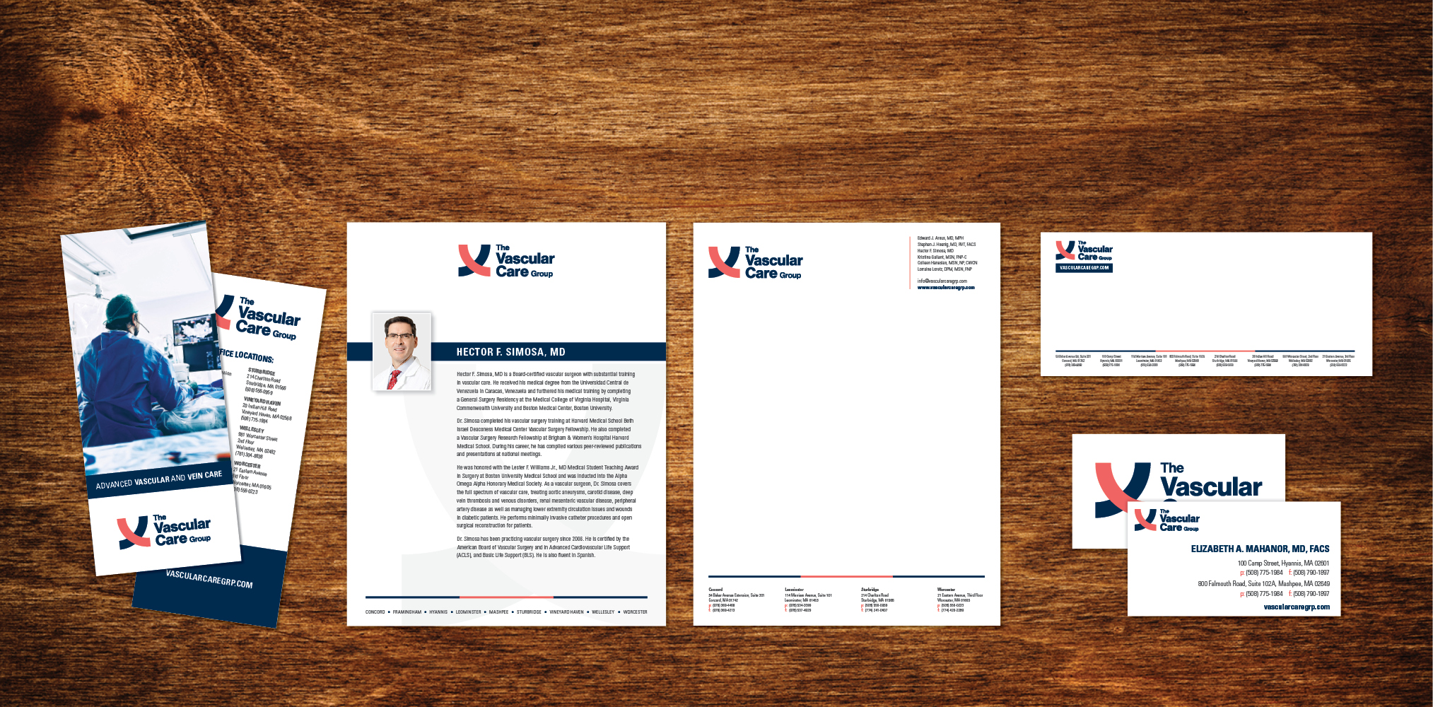 The Vascular Care Group Branding Campaign Slide